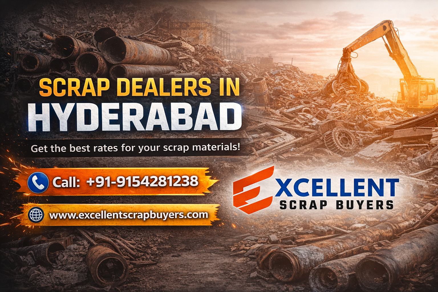 Scrap Buyers in Hyderabad – Trusted Scrap Dealers for Residential and Commercial Scrap