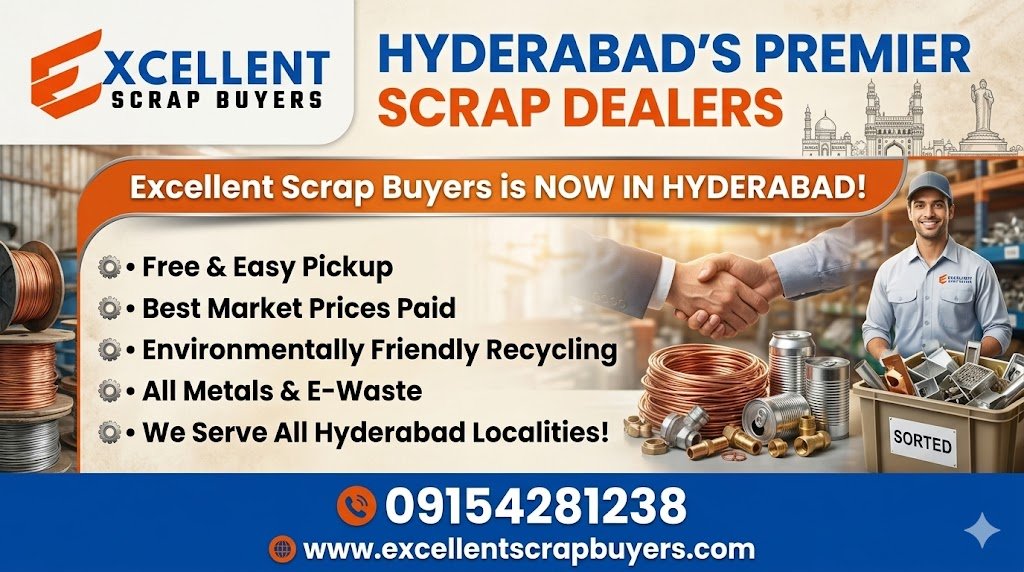 Scrap Buyers in Hyderabad – Trusted Aluminum Scrap Buyers in Hyderabad | Excellent Scrap Buyers